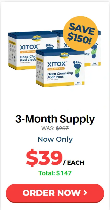 xitox three pack promo