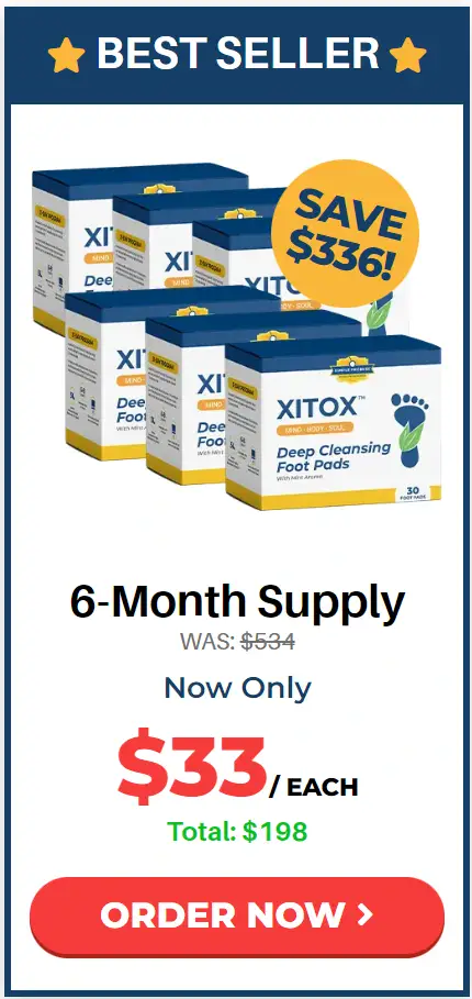 xitox six pack promo